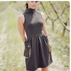 Vintage Matilda Jane brown mini dress size medium, good used condition